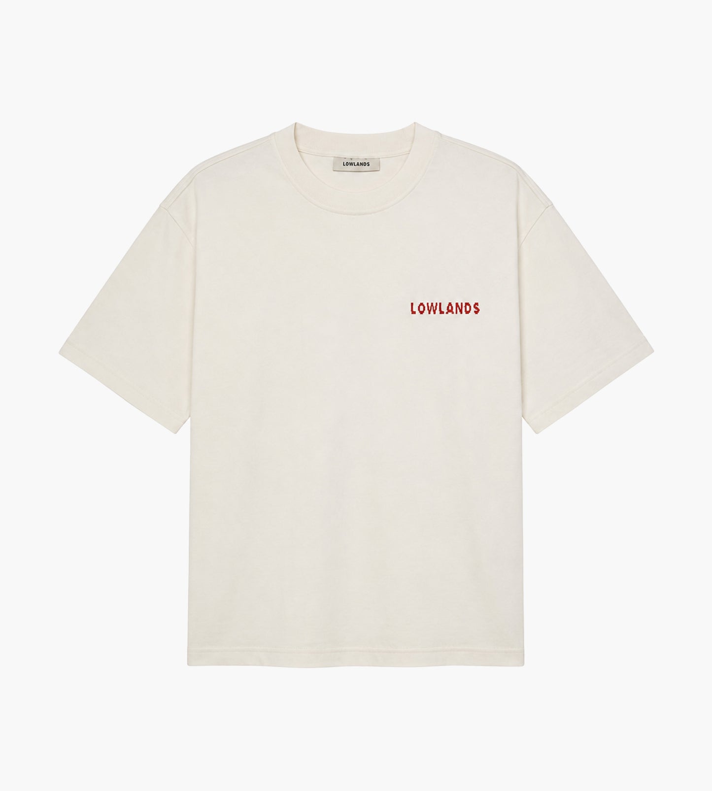 Lowlands Line-up T-shirt White