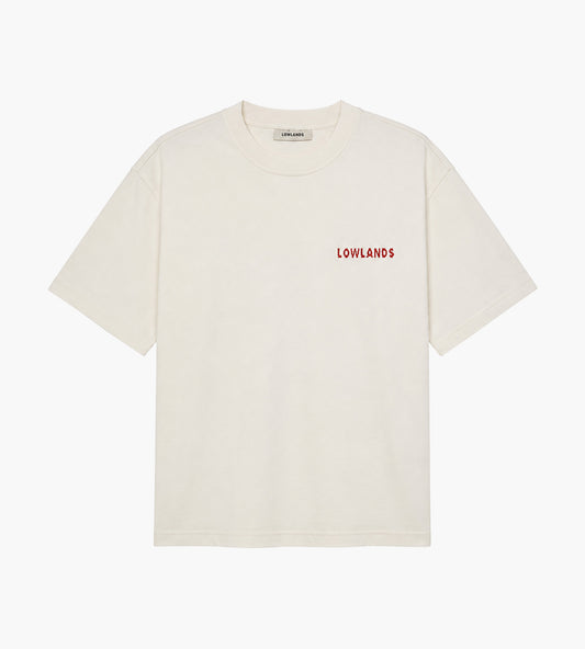 Lowlands Line-up T-shirt White