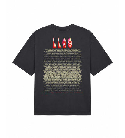 Lowlands Core Line-up T-shirt Black