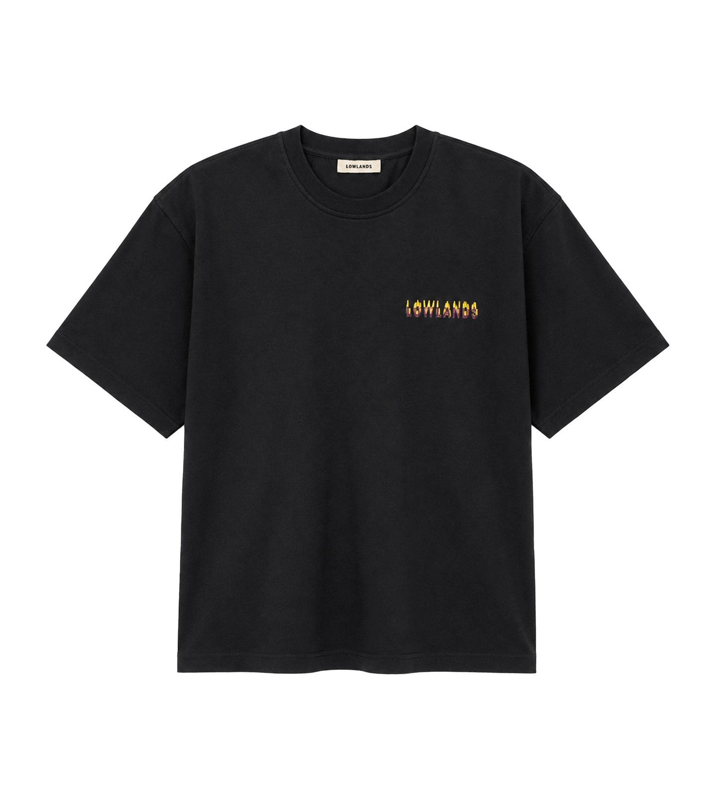 Lowlands Stage T-shirt Black