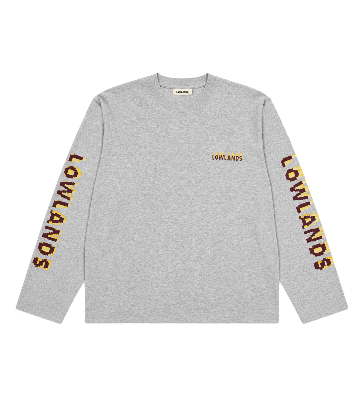 Lowlands Logo Longsleeve Grey