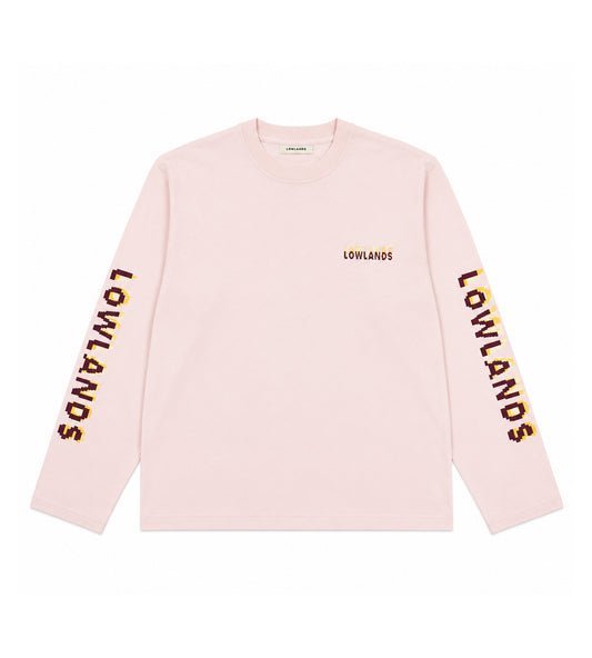 Lowlands Logo Longsleeve Pink