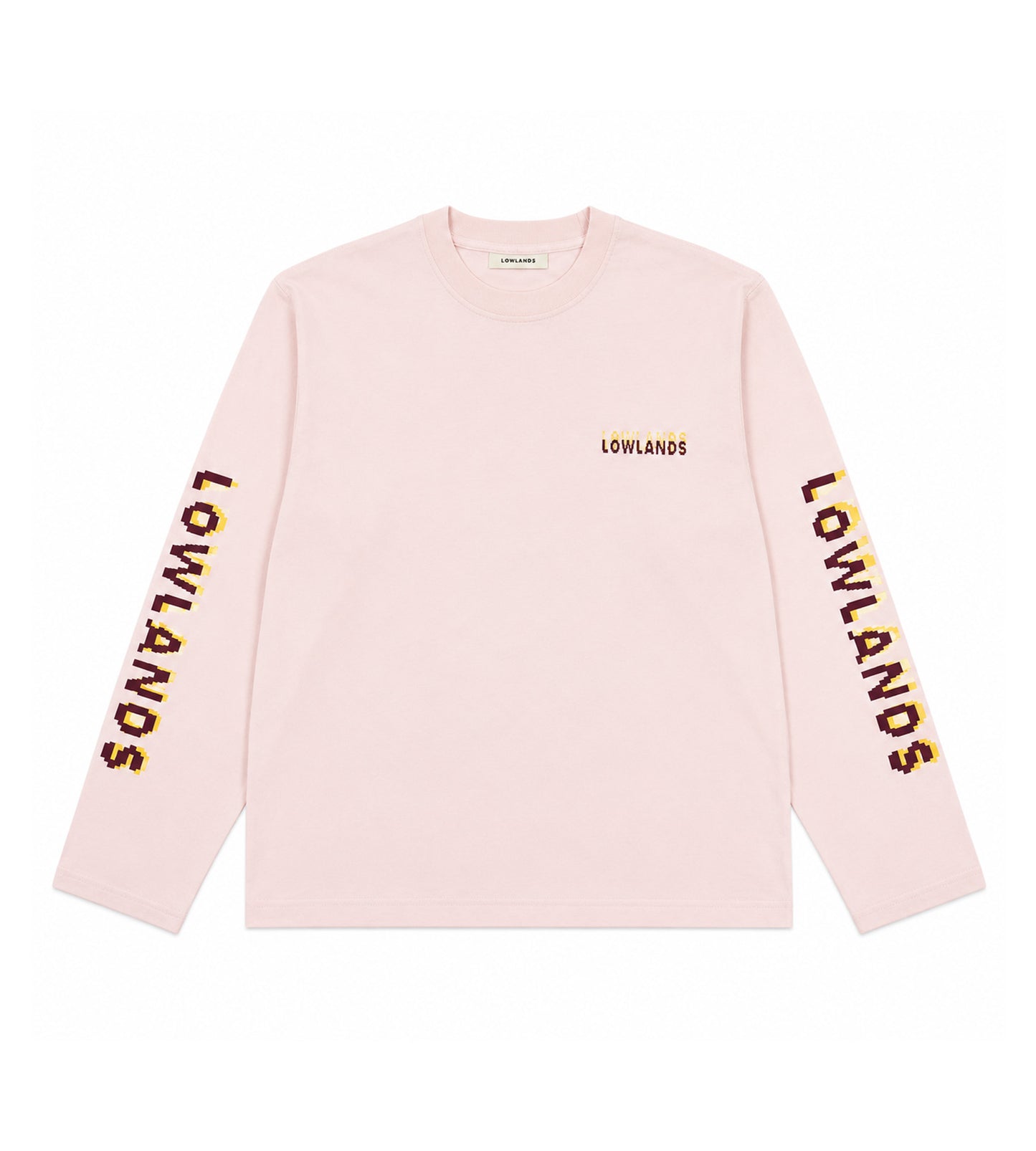 Lowlands Logo Longsleeve Pink
