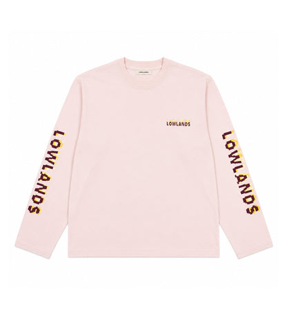 Lowlands Logo Longsleeve Pink