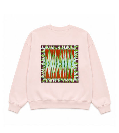 Lowlands Frame Crewneck Pink