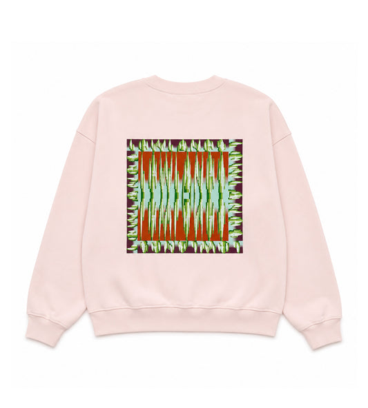 Lowlands Frame Crewneck Pink