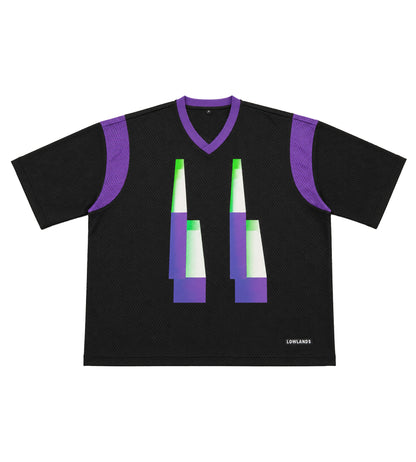 Lowlands Mesh V-Neck Black