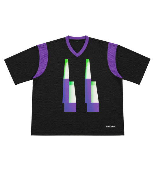 Lowlands Mesh V-Neck Black