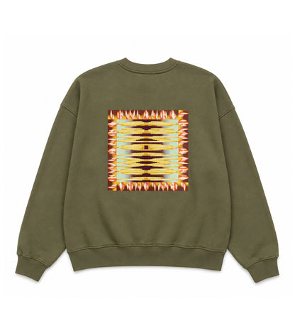 Lowlands Frame Crewneck Moss