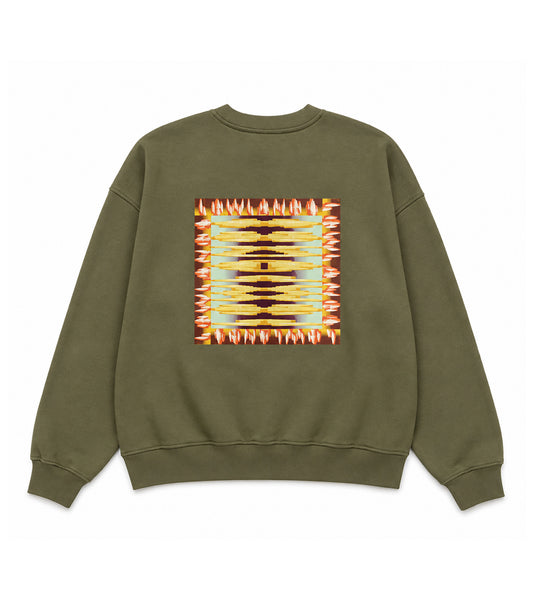 Lowlands Frame Crewneck Moss