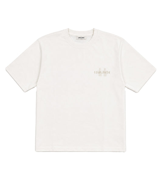 Lowlands Core T-shirt Creme