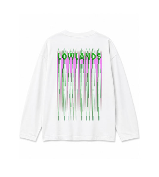 Lowlands Field Longsleeve White