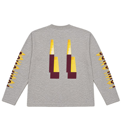 Lowlands Logo Longsleeve Grey