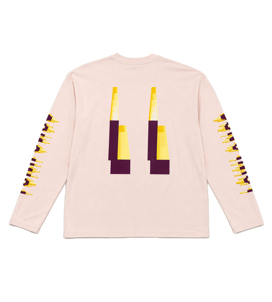 Lowlands Logo Longsleeve Pink
