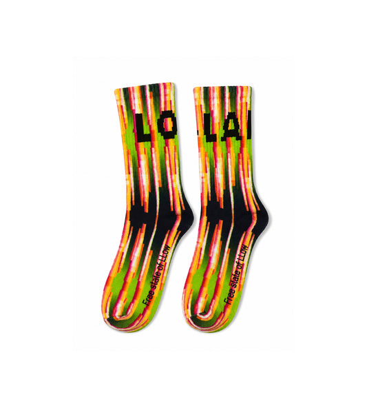 Lowlands Socks Yellow/Orange