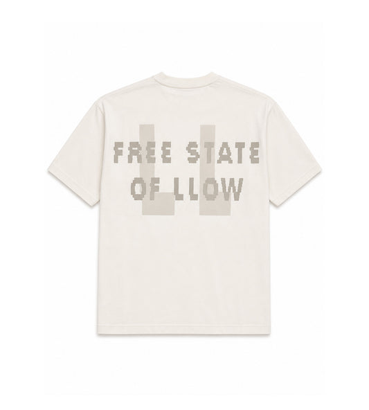 Lowlands Core T-shirt Creme