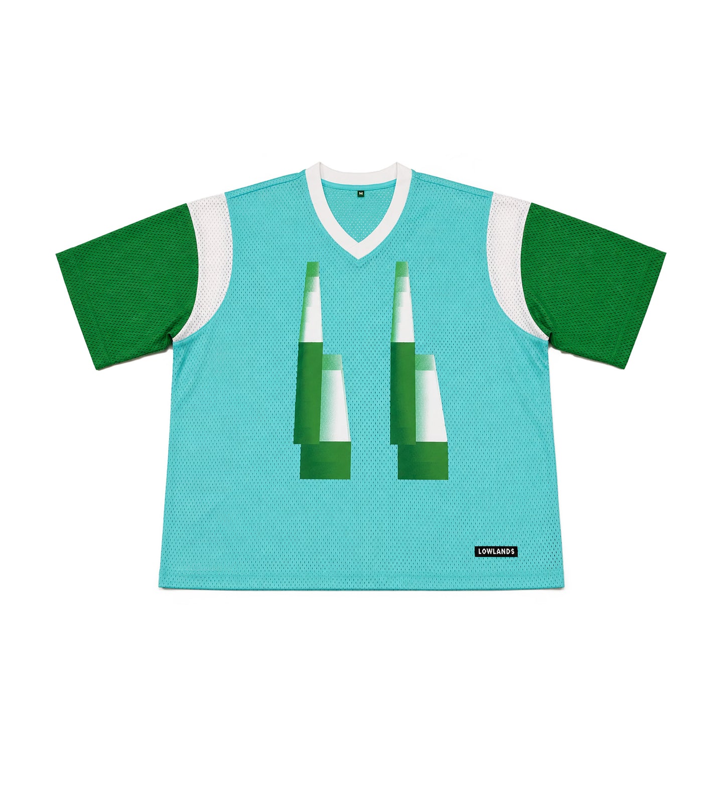 Lowlands Mesh V-Neck Mint