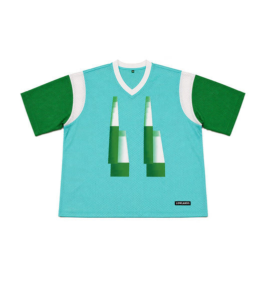 Lowlands Mesh V-Neck Mint